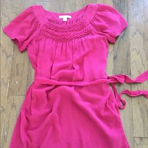 Women’s Banana Republic silk pink dress
